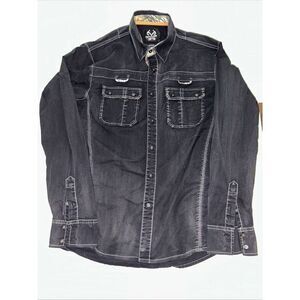 Real Tree Austin Season Shirt Large Button‎ Casual